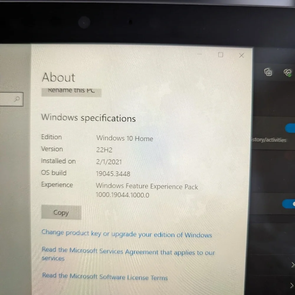 Microsoft Black Tablet Keyboard for Surface